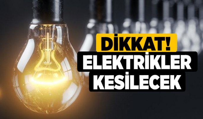 Malazgirt'te elektrik kesintisi! Hangi mahallerde ne kadar sürecek?