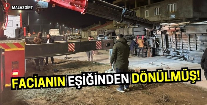 Malazgirt’te facianın eşiğinden dönüldü: 4 saat sonra sevindiren haber! 