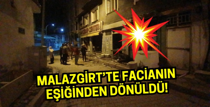 Malazgirt’te facianın eşiğinden dönüldü: Lokantada bomba gibi patlama!