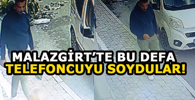 Malazgirt’te hırsızlık vakası! Bu defa da telefon dükkânına hırsız girdi