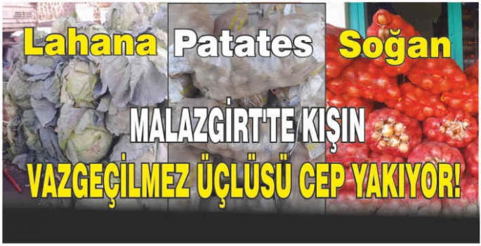 Malazgirt’te kış hazırlıkları başladı: Vatandaşlar patates stoku yapıyor! Fiyatlar çok yüksek…