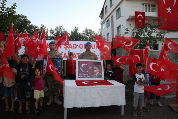 Malazgirt'te şehit Binbaşı Arslan Kulaksız, şehadetinin 7. yılında anıldı  