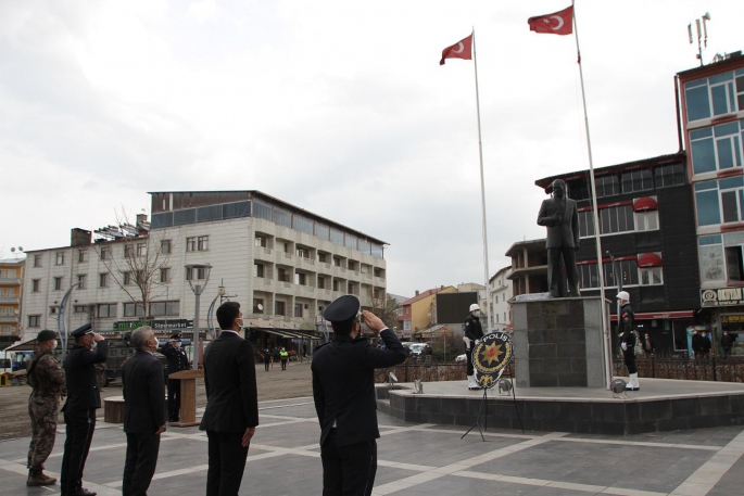 Malazgirt’te Türk Polis Teşkilatının 176. kuruluş yıldönümü Kutlandı