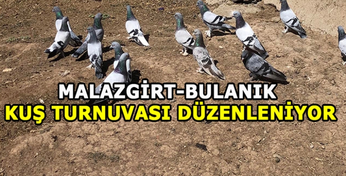 Malazgirt ve Bulanıklı kuşçular ortaklaşa turnuva düzenliyor