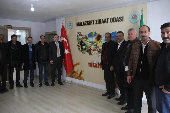 Malazgirt Ziraat Odasında Şeker Pancarı Bilgilendirme Toplantısı Yapıldı