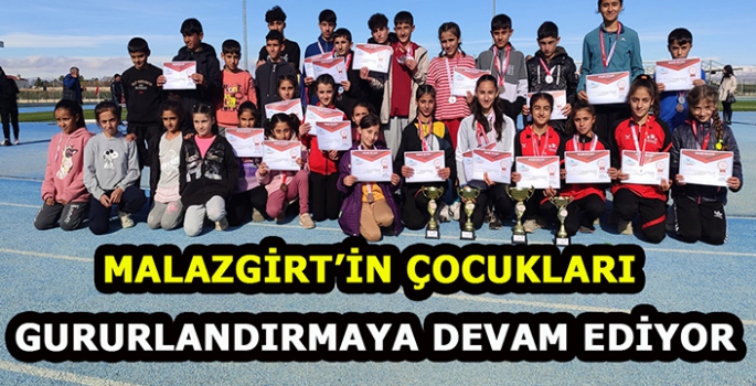 Malazgirtli atletizmciler il seçmelerinde göz doldurdu!