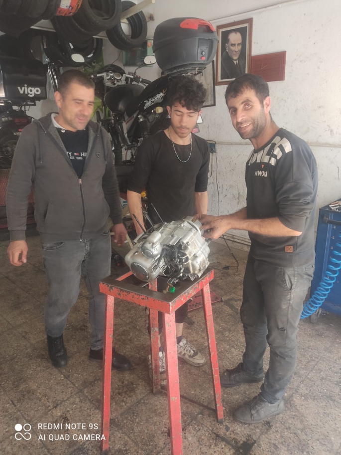 Malazgirtli Bahattin Usta, Çorlu’da Motokuryelere umut oldu