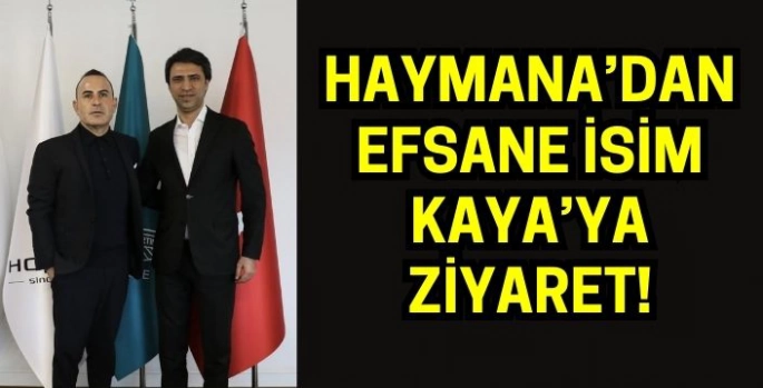 Malazgirtli iş insanı Metin Haymana'dan Nevzat Kaya'ya anlamlı ziyaret!