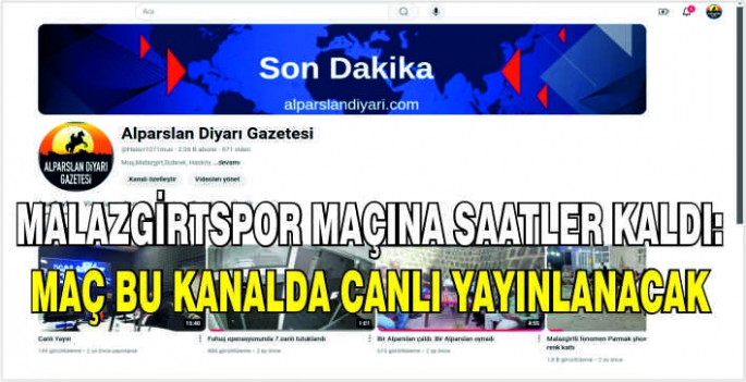 Malazgirtspor-Bulanık Kop Spor karşılaşmasına saatler kaldı: Canlı yayın linki haberimizde!