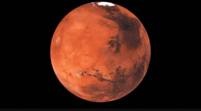  Mars'ta 60 olimpik yüzme havuzu büyüklüğünde donmuş su keşfedildi
