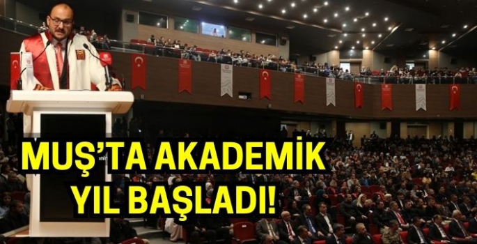 MAUN Akademik Yılı Açılış Töreni yapıldı: Konuşmalar damga vurdu! 