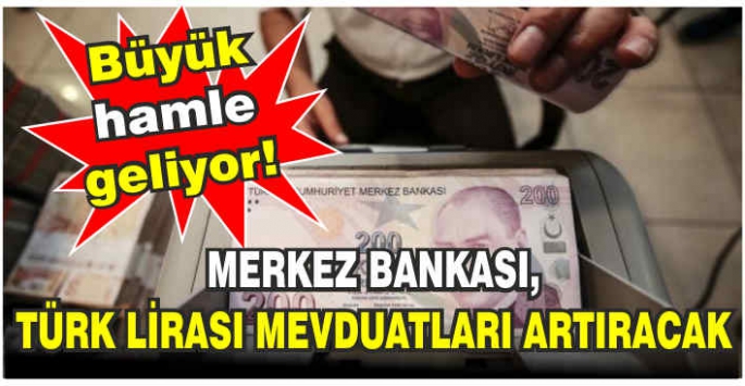 Merkez Bankası'ndan TL mevduata teşvik, KKM payına sınırlama