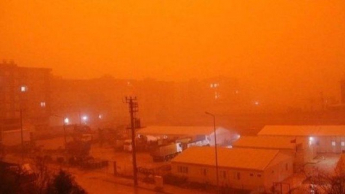 Meteoroloji uyardı: Suriye ve Irak’tan geliyor