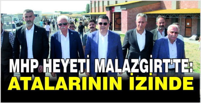 MHP heyeti Malazgirt'te: Atalarının izinde