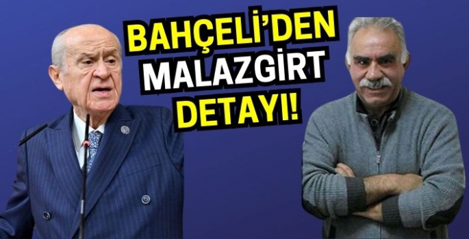 MHP lideri Bahçeli'nin Öcalan çağrısında dikkat çeken Malazgirt detayı