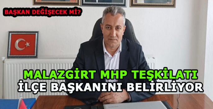 MHP Malazgirt ilçe teşkilatı kongreye gidiyor