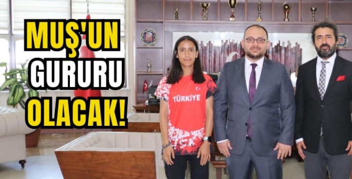 Milli Atlet Derya Kunur Çin’de yapılacak olan Dünya Üniversiteler Atletizm Şampiyonası’nda Muş'u temsil edecek