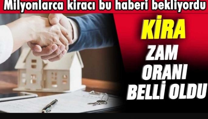 Milyonlarca kiracı bu haberi bekliyordu! Ağustos ayı kira zam oranı belli oldu