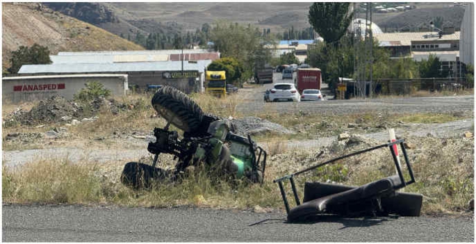 Minibüs ile ATV çarpıştı: 1 kişi öldü 1 kişi de yaralandı