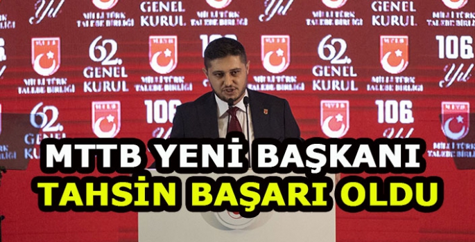 MTTB Genel Başkanı Konyalı Tahsin Başarı oldu