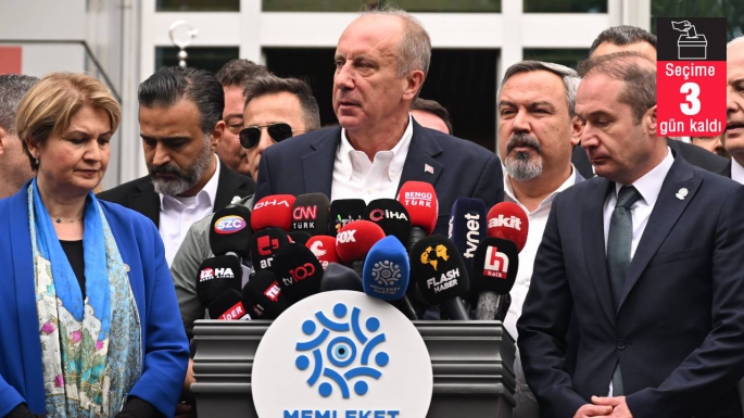 Muharrem İnce adaylıktan çekildiğini açıkladı