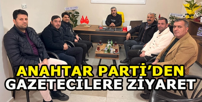 Muş Anahtar Partisi’nden Gazetecilere ziyaret