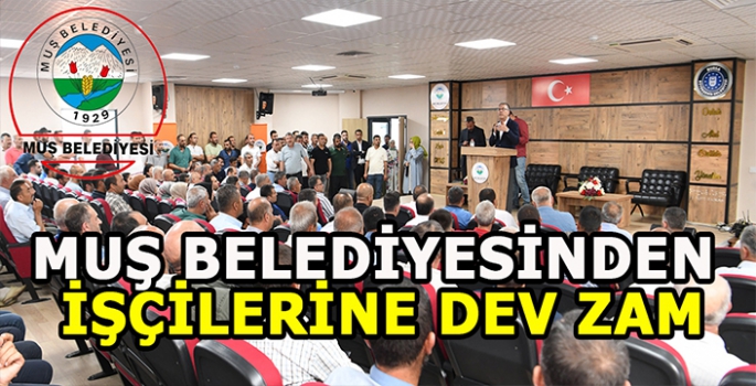 Muş Belediye meclisinden geçti: İşçilere dev zam!