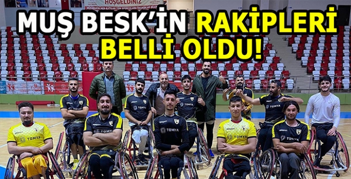 Muş BESK’in rakipleri belli oldu! İşte tüm rakipler ve fikstür