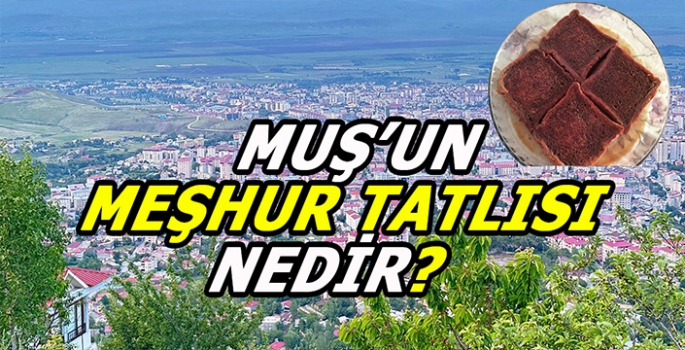 Muş çok tatlı: Muş’un damakta iz bırakan meşhur tatlısı nedir?