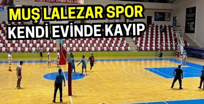 Muş Lalezar Spor kendi evinde kayıp: 3-0!