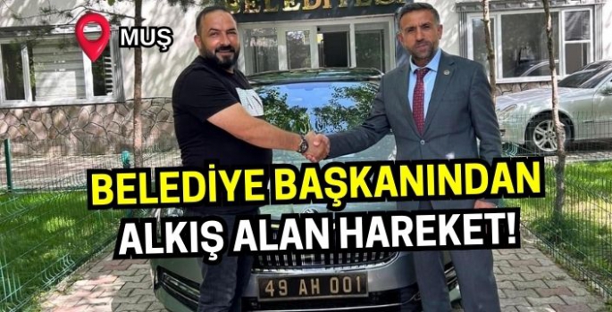 Muş’ta belediye başkanı makam aracını 1 milyon 430 bin TL’ye satışa çıkardı!