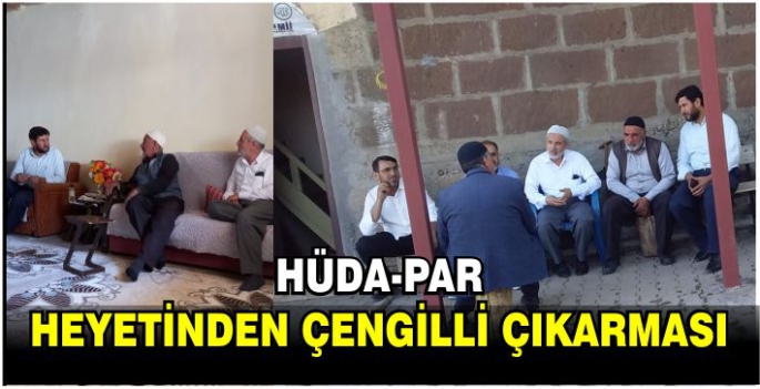 Muş’ta büyük yangın çıkan köye HÜDA-PAR heyetinden ziyaret: Maddi hasara duyarsız kalmayın