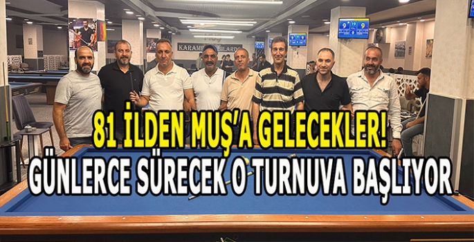 Muş’ta günlerce sürecek: Türkiye’nin dört bir yanından Muş’a gelecekler