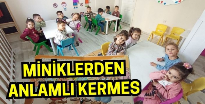 Muş’ta miniklerden anlamlı kermes: Çocuklara aşılanacak!