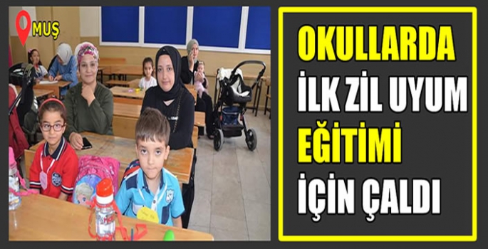 Muş'ta okullarda uyum programı başladı