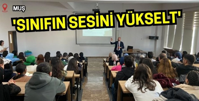 Muş'ta 'Sınıfın Sesini Yükselt' dikkat çekti!