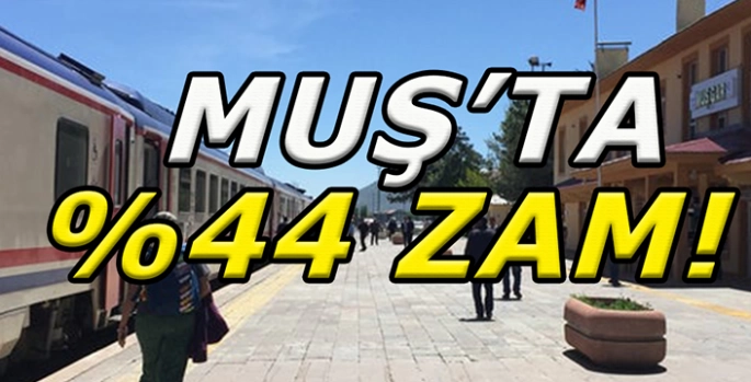 Muş’ta ulaşıma zam! O ulaşım aracına %44 Oranında zam geldi!