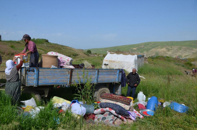 Muş'ta yayla yaşamı başladı! Kaç ay kalacaklar