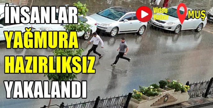 Muş’taki kavurucu sıcakların ardından yağmur ve fırtına: meteoroloji uyardı!