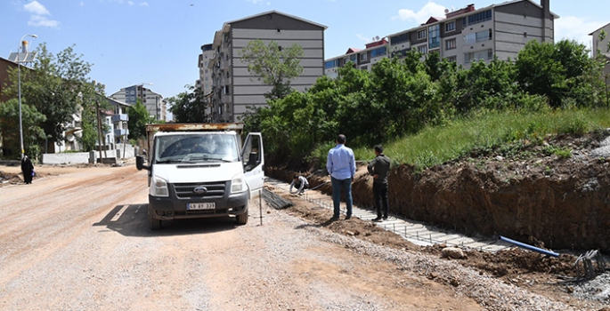 Muş belediyesi trafiği rahatlatmak için çalışmalar başlattı