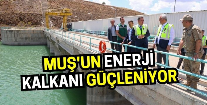 Muş'un enerji kalkanı güçleniyor: Vali Çakır'dan Alparslan-1'e ziyaret