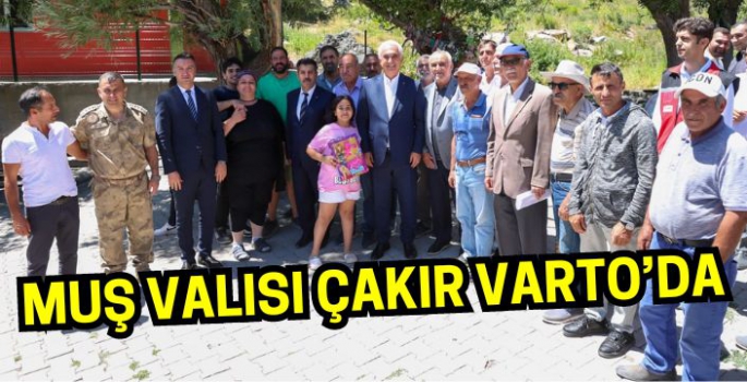 Muş'un kalbinde bir mucize: Varto hızır çeşmesine Vali Çakır’dan anlamlı ziyaret!