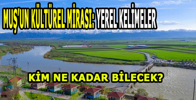 Muş'un renkli kültürel mirası yerel kelimeler: Kim ne kadar bilecek?