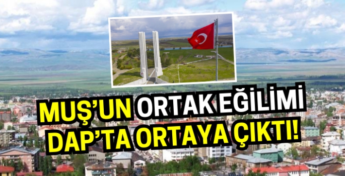 Muş'un yer aldığı DAP'ta ortak eğilim bu 2 sektörü işaret etti