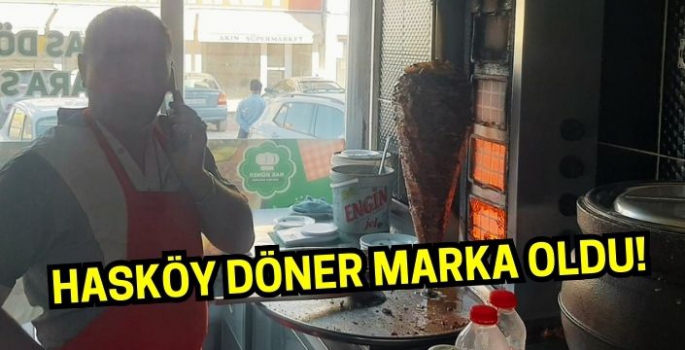 Muş ve Bulanık döneri derken şimdi de Hasköy dönerinin lezzetine doyum olmuyor!