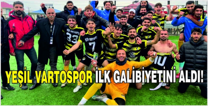 Muş Yeşil Vartospor ilk galibiyetini aldı!