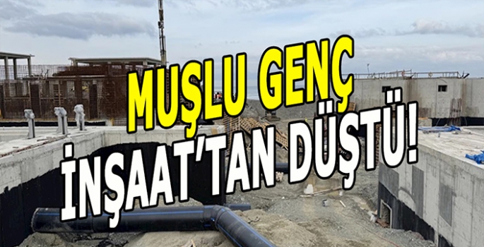 Muşlu genç inşaattan düştü: Hastaneye kaldırıldı!