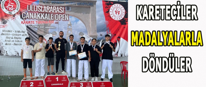 Muşlu karatecilerden büyük başarı! Madalyalarla döndüler