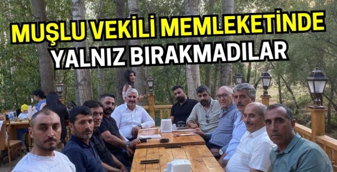 Muşlu milletvekili memleketine geldi: Muş Malazgirt Varto Bulanık seferber oldu!