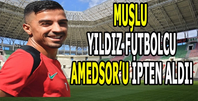 Muşlu yıldız futbolcu Amedspor’a hayat verdi: Maçın yıldızı Muşlu Uçar oldu!